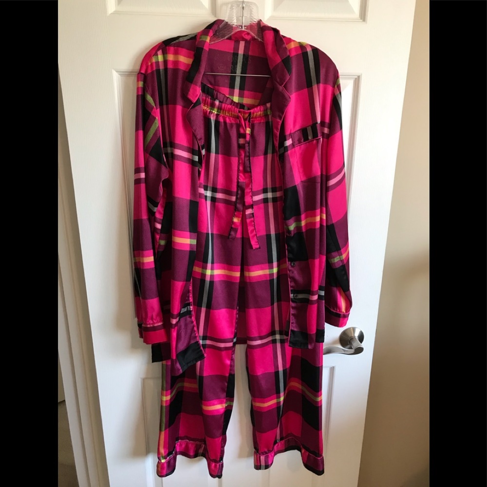 Victoria’s Secret plaid pajamas set